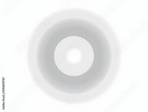 Abstract white and grey circle background texture