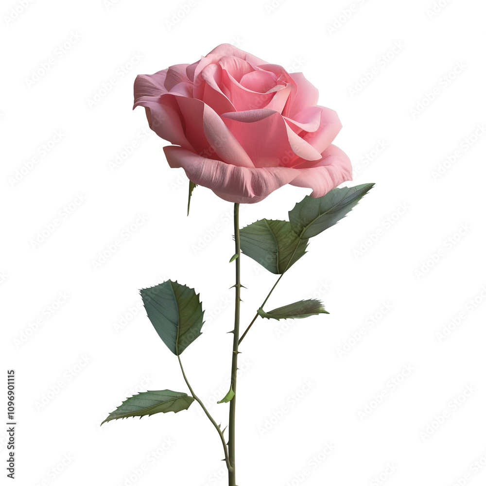 Fototapeta premium Pink Rose Blossom