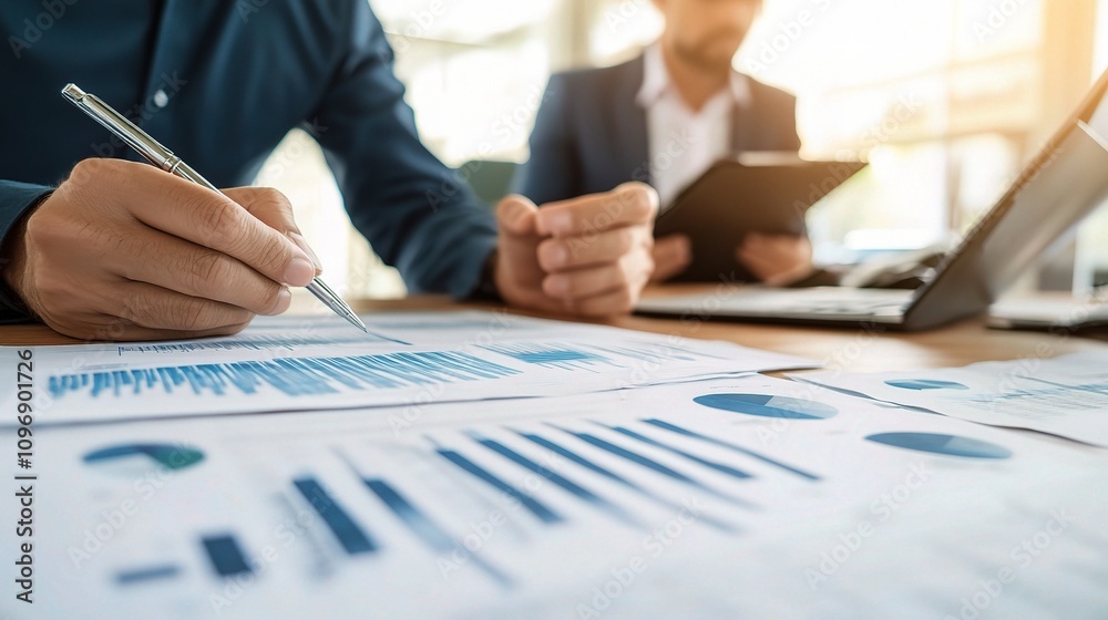 Business Advisors Meeting for Strategic Analysis and Planning