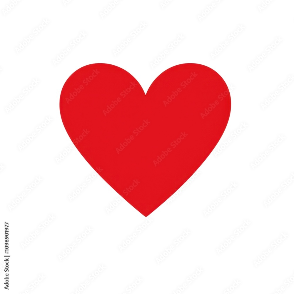 A simple red heart symbol representing love and affection. A simple red heart symbol representing love and affection.