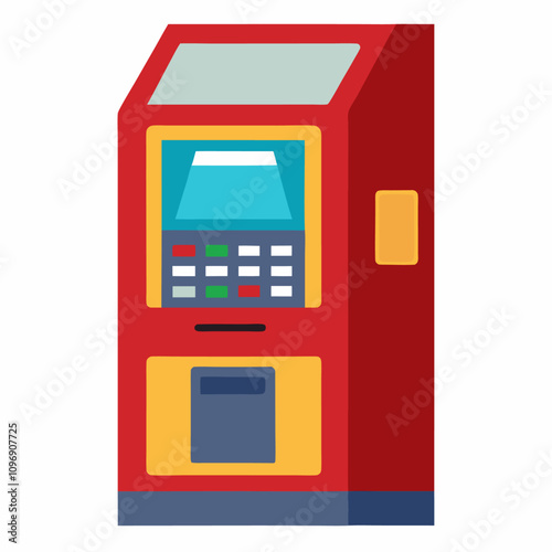 atm clipart cartoon Illustration drawing
