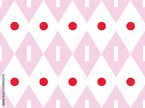 ARGYLE PATTERN, HARLEQUIN SEAMLESS PATTERN IN TRENDING CIRCUS THEME, IDEAL FOR JUMPERS, SOCKS AND WALLPAPER IN VECTOR