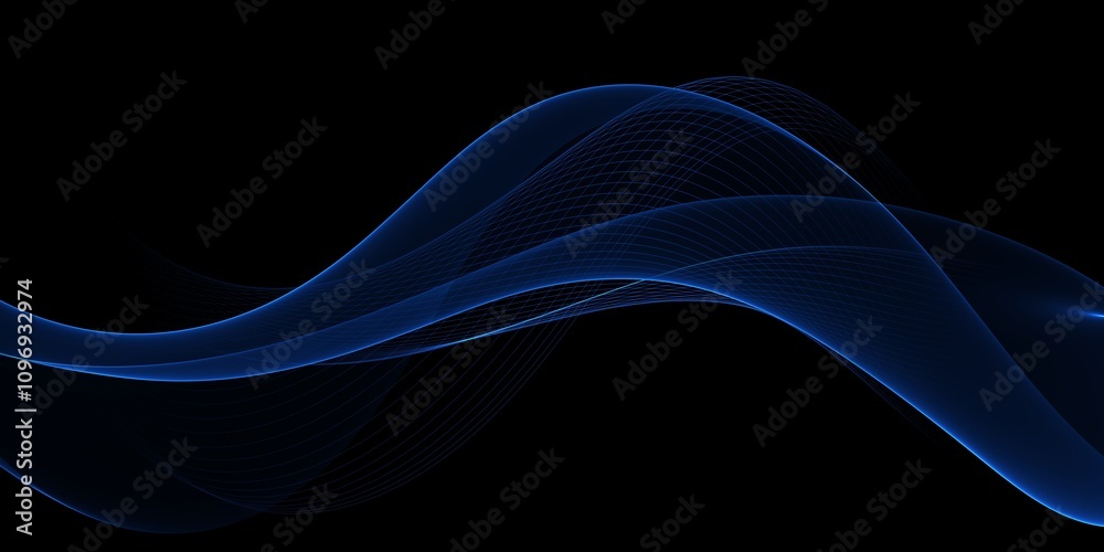 Color light blue abstract transparent gradient waves design
Color light blue abstract transparent gradient waves design