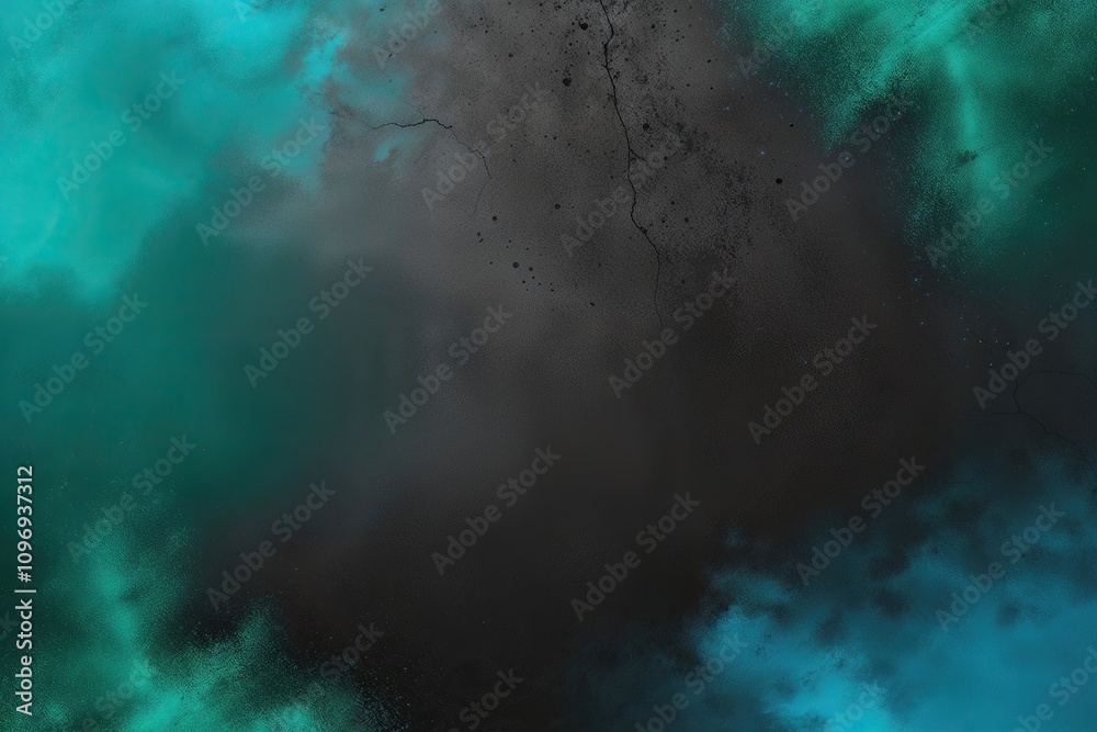 Obraz premium Stunning Emerald and Azure Gradient Background with Textured Charcoal Surface for Contemporary Web Design