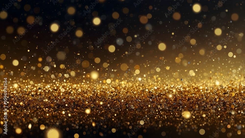 A dark background with a gold glitter effect, like a golden shower or a scattering of gold particles.
A dark background with a gold glitter effect, like a golden shower or a scattering of gold particles.