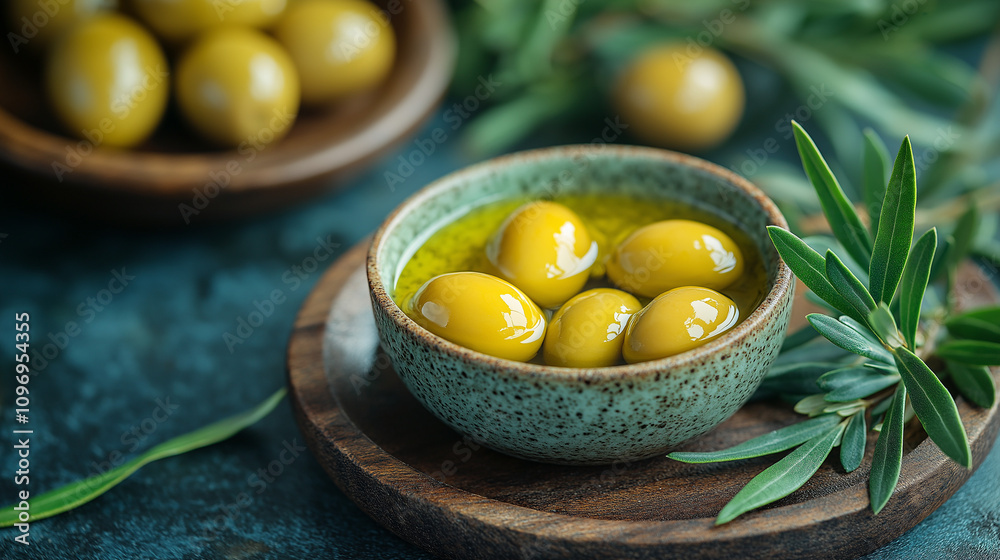 branches and fruits of olives. Place for text. copy space. cooking oil and salad dressing. branches and fruits of olives. Place for text. copy space. cooking oil and salad dressing.