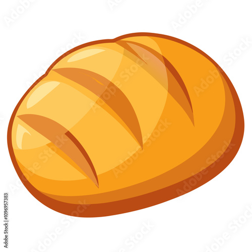 bread baked food clipart cartoon Illustration drawing photo