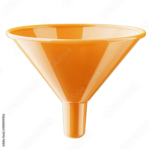 A funnel orange