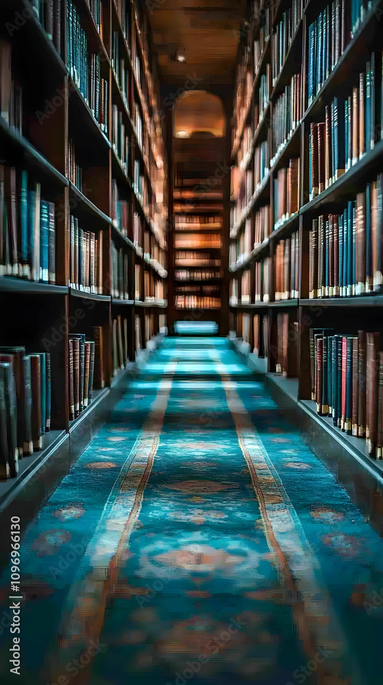 Library Book Collection Illustration Library Book Collection Illustration