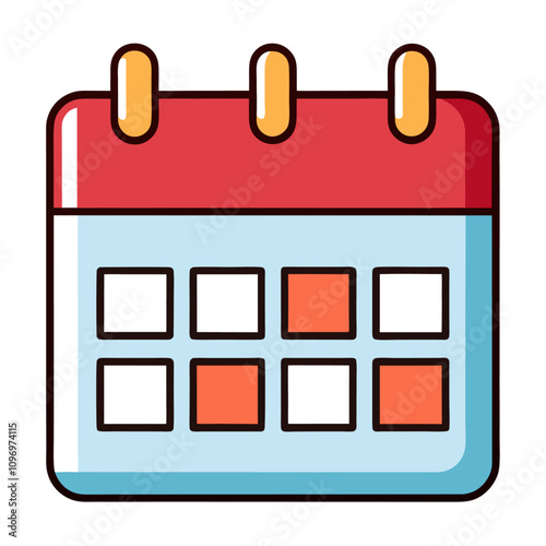 calendar icon clipart cartoon Illustration drawing photo