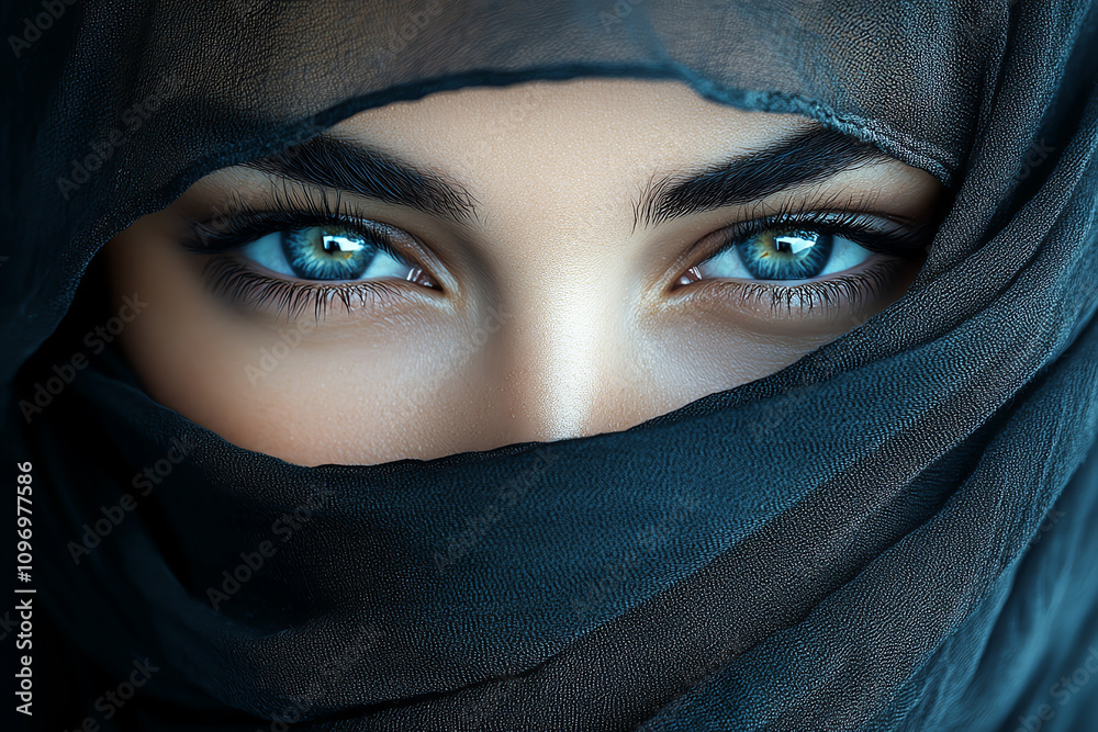 woman eyes, AI generated woman eyes, AI generated