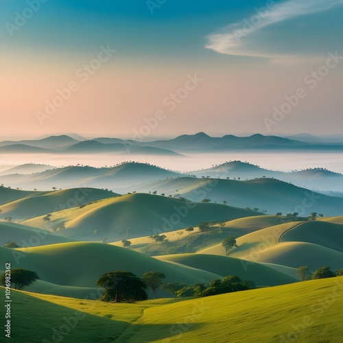Stunning scenery of the natural world