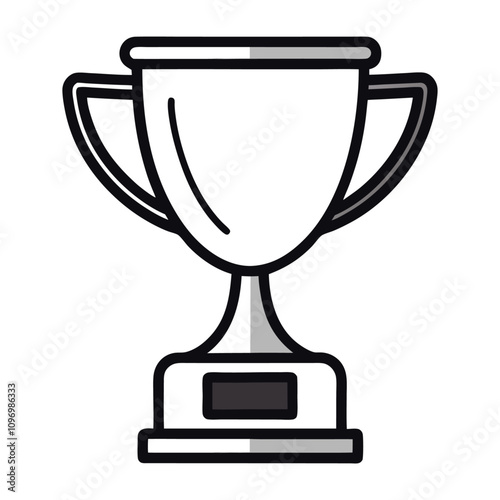 championship trophy clipart cartoon Illustration drawing photo