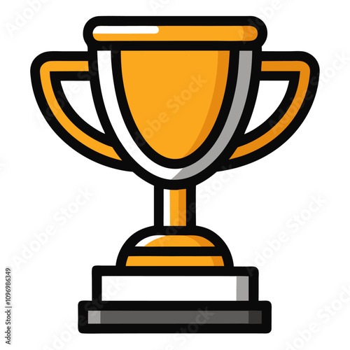 championship trophy clipart cartoon Illustration drawing photo