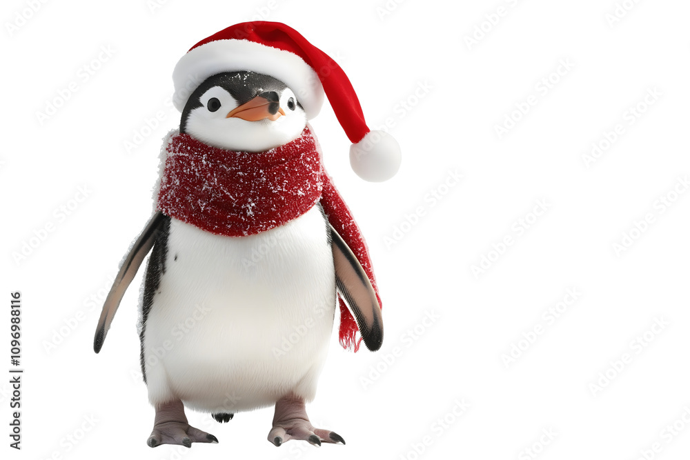 Fototapeta premium Christmas Penguin