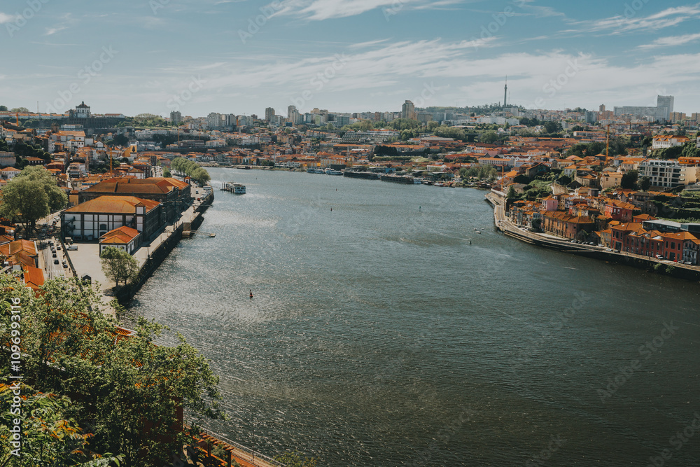 View of the Douro river from
