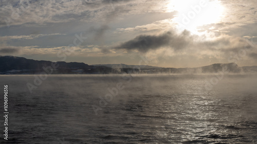 morning mist on the water