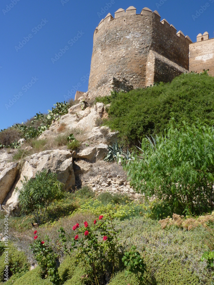 Almeria Andalucia Spain Castle Alcazaba Almeria Andalucia Spain Castle Alcazaba