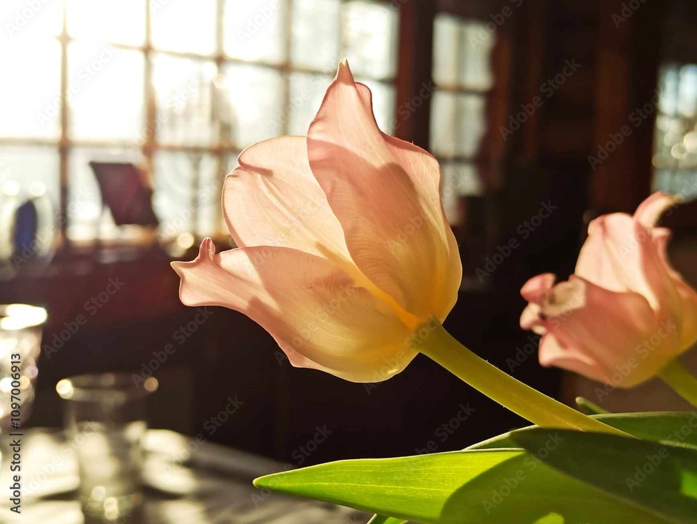 Naklejka premium tulipan