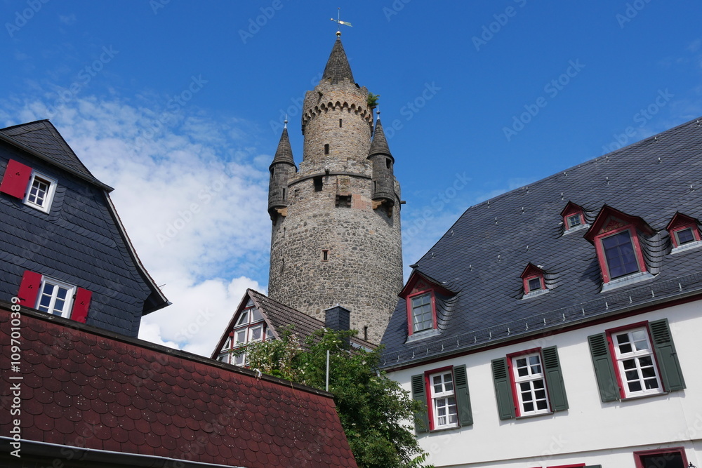 Adolfsturm auf der Burg Friedberg in Hessen