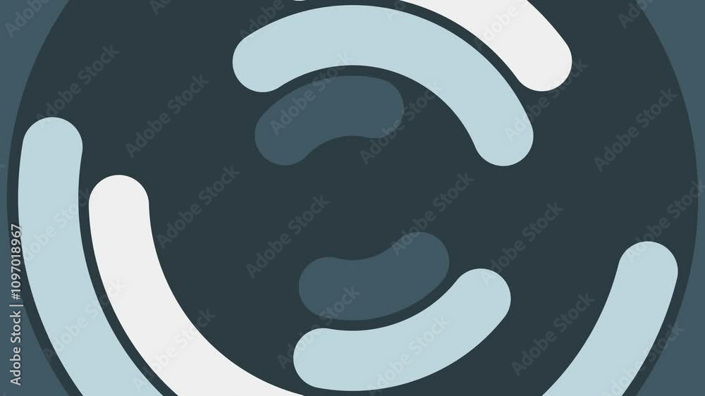 Abstract shape animation. Animated background Abstract shape animation. Animated background