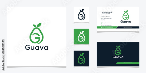 Letter G Guava Logo Design Inspiration