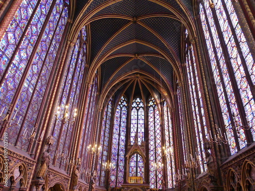 Sainte Chapelle Paris stained glass vitraux