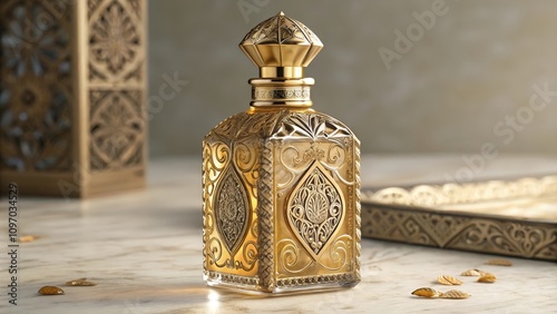 antique bottle of perfume