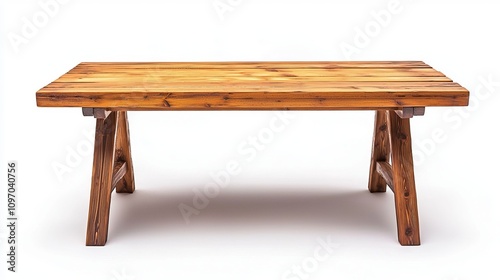 Rustic Wooden Dining Table - A Timeless Classic for Your Home