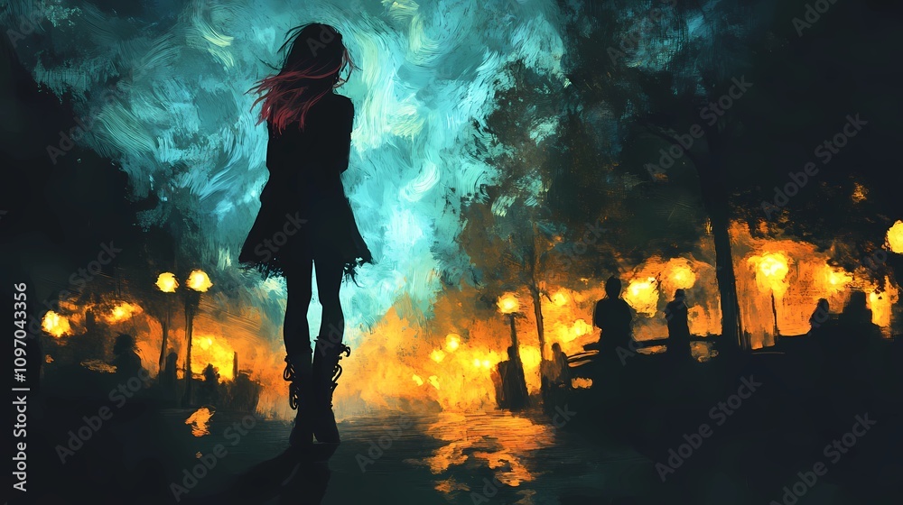 Gothic teenage girl portrait with dark aesthetic, perfect for stock Gothic teenage girl portrait with dark aesthetic, perfect for stock