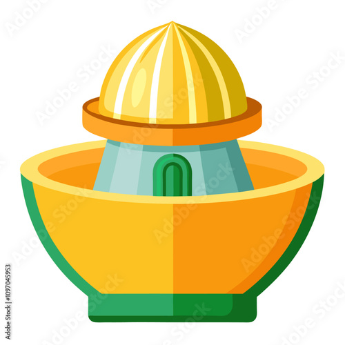 citrus juicer clipart cartoon Illustration drawing