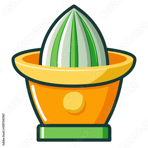 citrus juicer clipart cartoon Illustration drawing