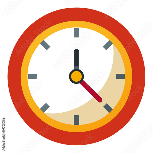 clock vector clipart cartoon Illustration drawing