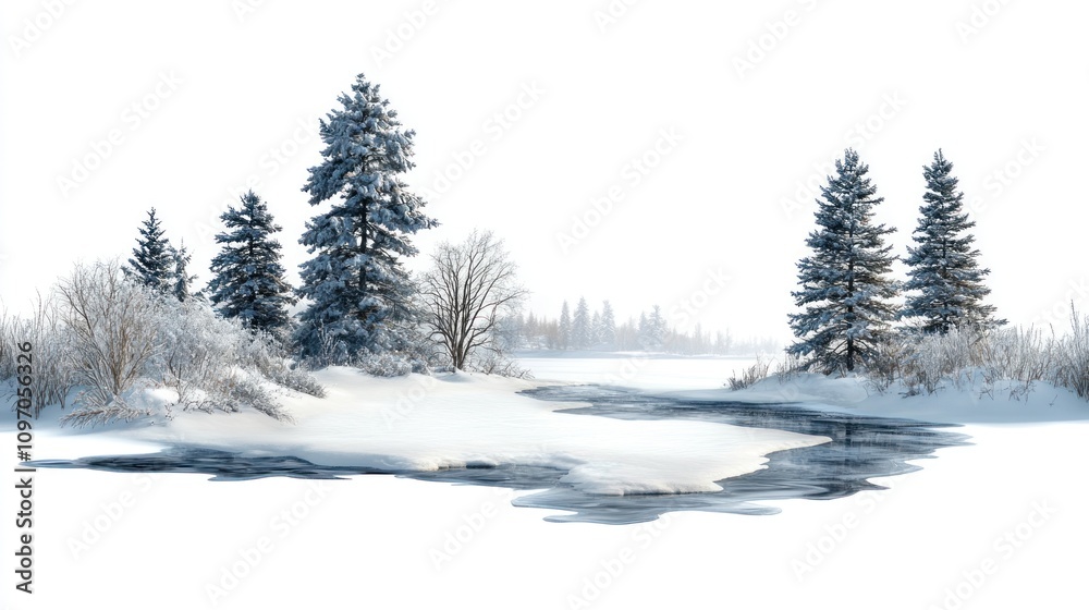 custom made wallpaper toronto digitalsnow covered pine trees