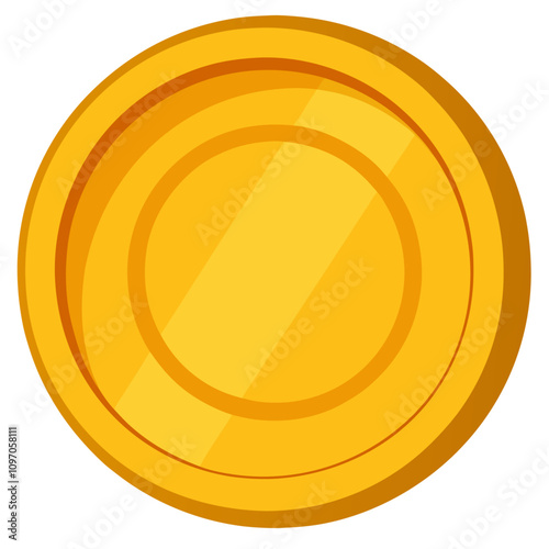 coin gold money clipart cartoon Illustration drawing