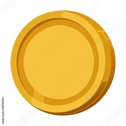 coin gold money clipart cartoon Illustration drawing