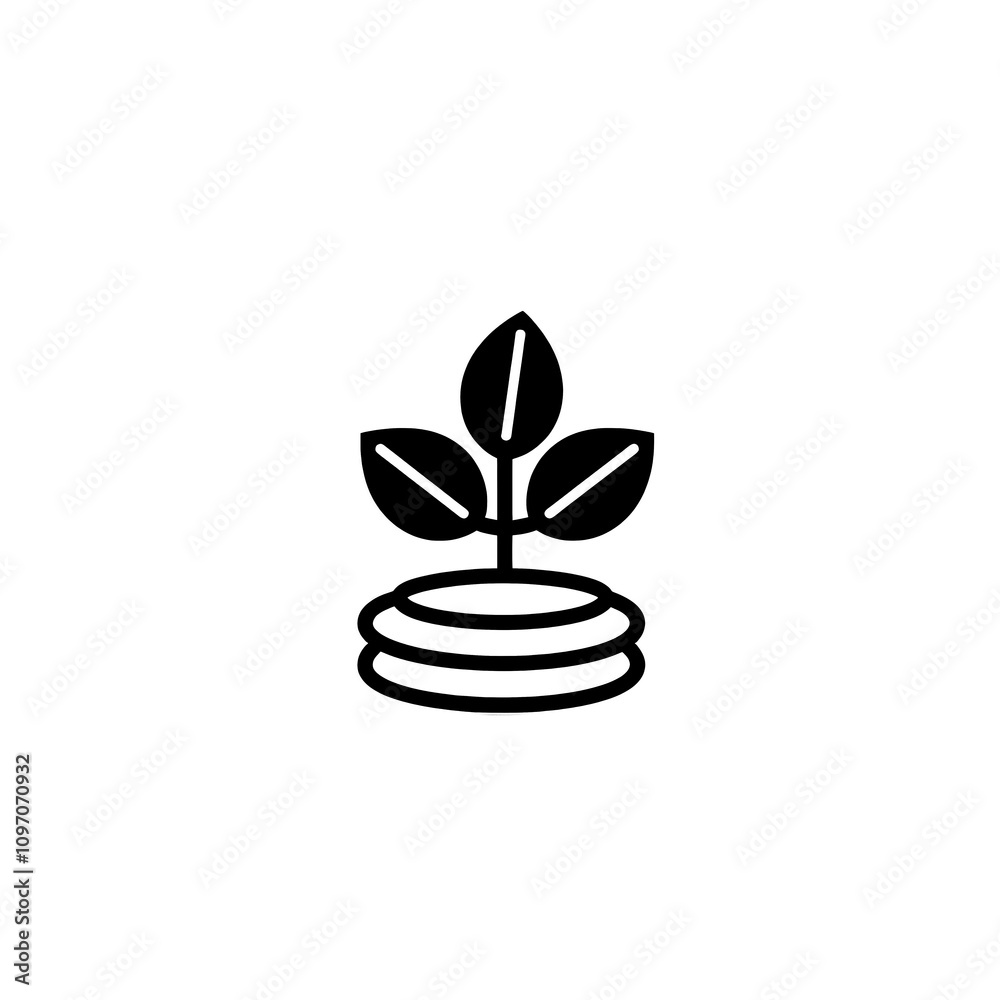 Coin Icon, Minimal Simple Logo Coin Icon, Minimal Simple Logo