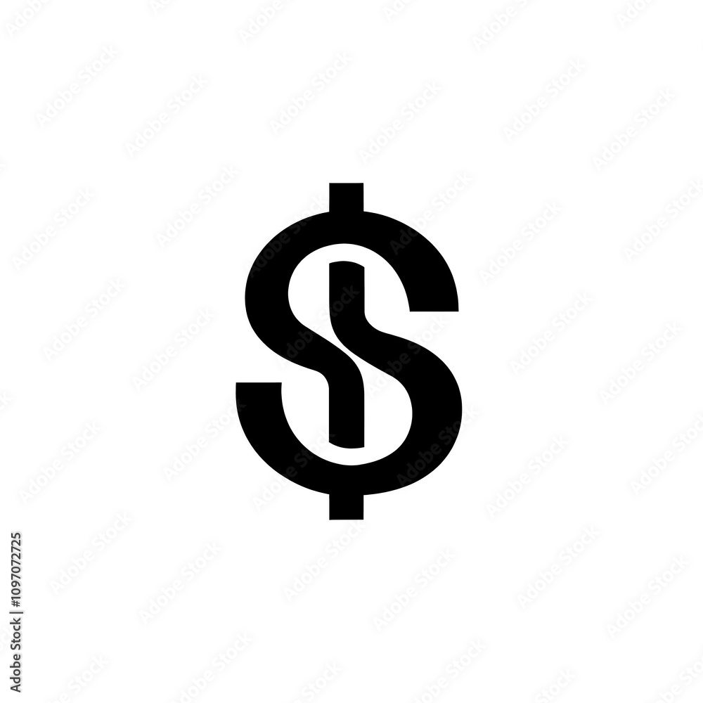 Money Icon, Minimal Simple Logo Money Icon, Minimal Simple Logo