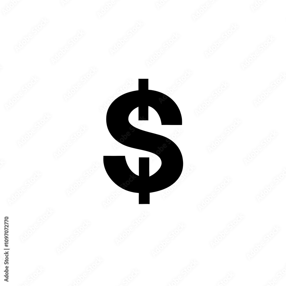 Money Icon, Minimal Simple Logo Money Icon, Minimal Simple Logo