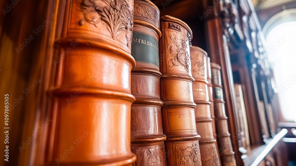 Fototapeta premium Realistic marble statue of justice law concept legal balance classical artwork