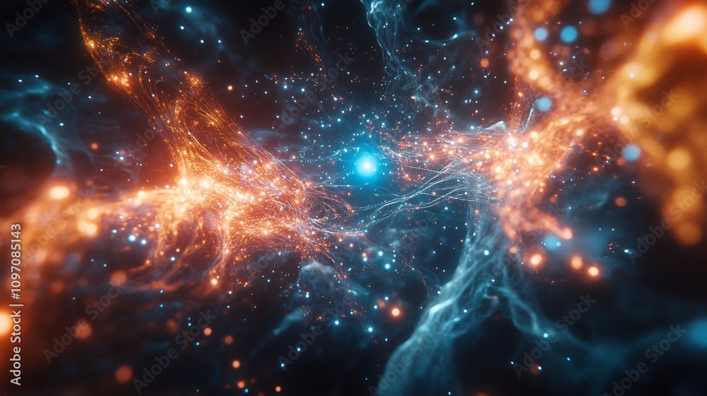 Hyperrealistic visualization of AIoperated quantum computers decoding dark energy signals from an advanced Kardashev scale civilization with detailed cosmic insights Hyperrealistic visualization of AIoperated quantum computers decoding dark energy signals from an advanced Kardashev scale civilization with detailed cosmic insights