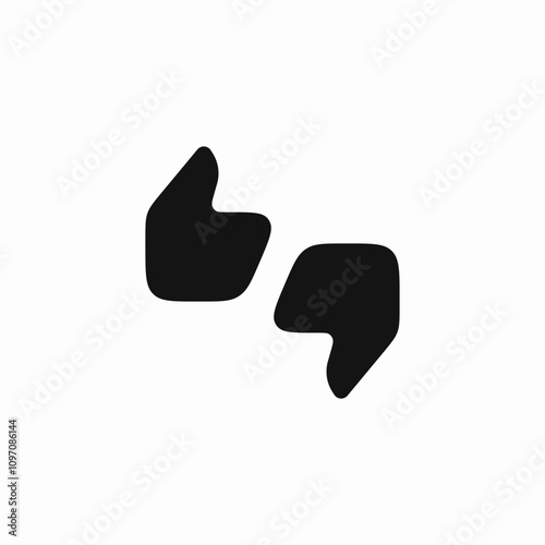 thumbs up down like dislike icon sign vector