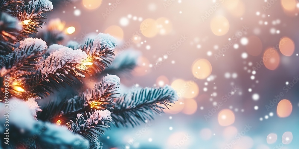 Beautiful festive decorations on the Christmas tree. Close-up. Beautiful Christmas background Beautiful festive decorations on the Christmas tree. Close-up. Beautiful Christmas background