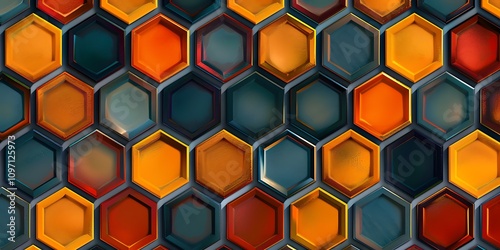 Hexagons pattern