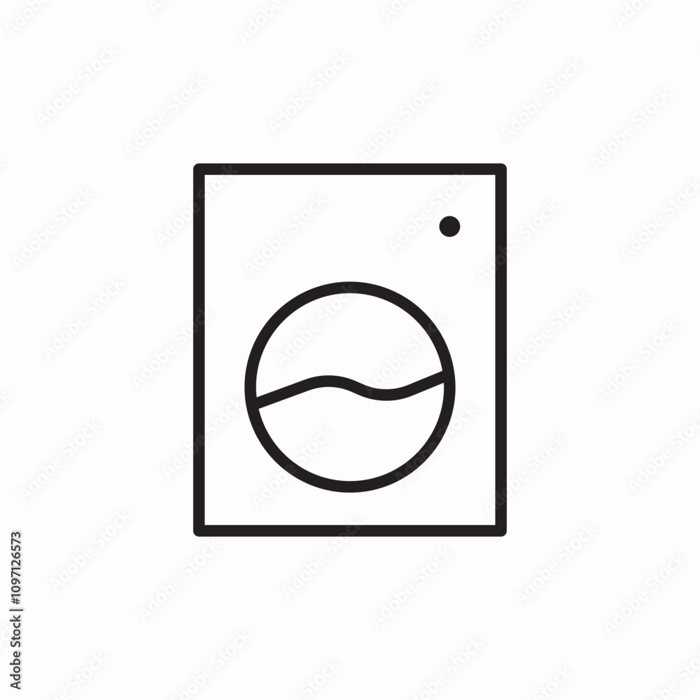 washing machine icon sign vector washing machine icon sign vector