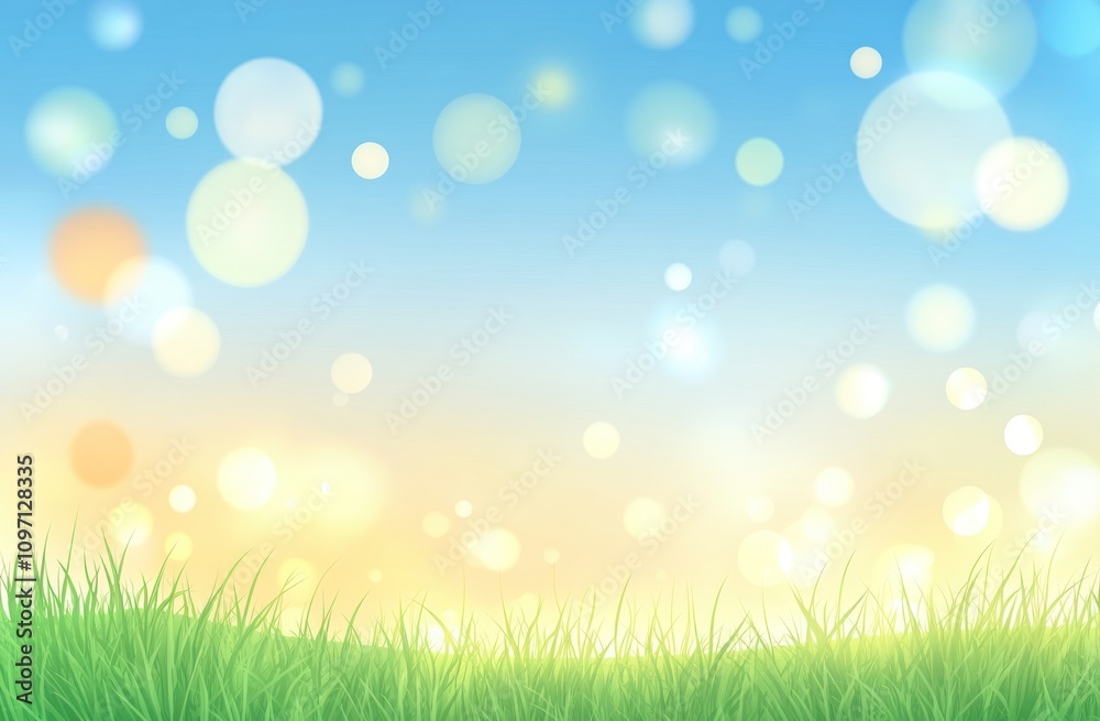 A serene landscape with grass and a soft bokeh background, evoking tranquility and nature. A serene landscape with grass and a soft bokeh background, evoking tranquility and nature.