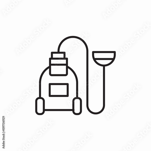 vaccum cleaner icon sign vector