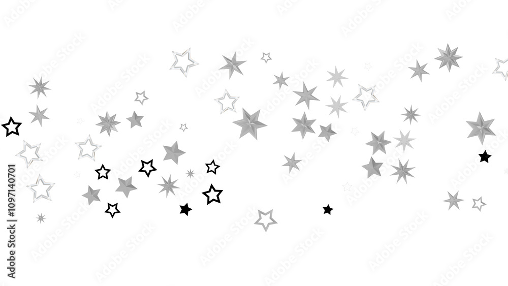 A digital illustration featuring white stars on a black background creating an abstract and cosmic starry night. A digital illustration featuring white stars on a black background creating an abstract and cosmic starry night.