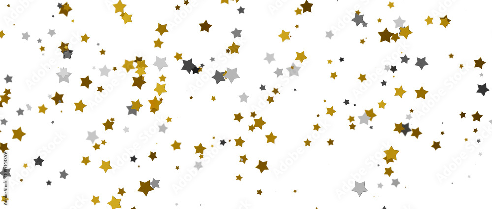 Celestial Extravaganza: 3D Illustration Captures the Beauty of Falling Stars Celestial Extravaganza: 3D Illustration Captures the Beauty of Falling Stars