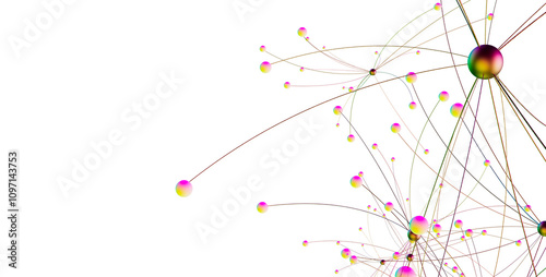 Gene lines and nodes, biolo...